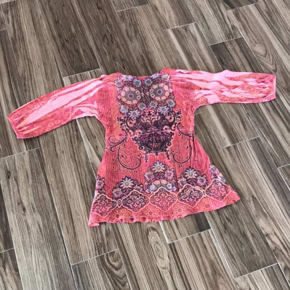 ✨Peachy Press Print Top - Picture 6 of 11